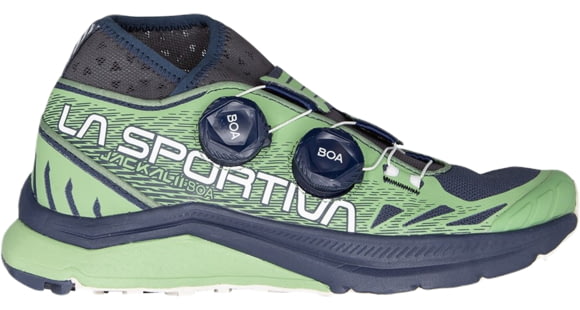 La Sportiva Jackal II Boa Trailrunning Shoes - Women's, Night Sky/Aspen Green, 39.5, ZFRS099-B46E37-39.5