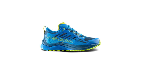 La Sportiva Jackal II Running Shoes - Men's, Electric Blue/Lime Punch, 41.5, 56J-634729-41.5