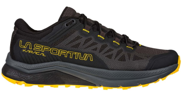 La Sportiva Karacal Running Shoes - Men's, Black/Yellow, 43.5, Medium, 46U-999100-43.5