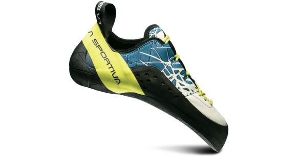 La Sportiva Kataki Climbing Shoes - Men's, Ocean/Sulphur, 43.5, 20A-606702-43.5