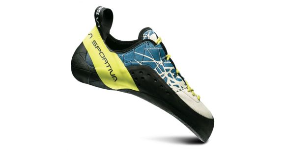 La Sportiva Kataki Climbing Shoes - Men's, Ocean/Sulphur, 34, 20A-606702-34
