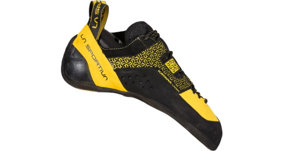 La Sportiva Katana Lace Climbing Shoes - Men's, Yellow/Black, 45.5, ZFCS029-Y00K00-45.5
