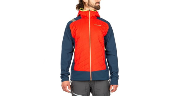 La Sportiva Kopak Hoody - Men's, Poppy/Opal, Large, L17-311618-L