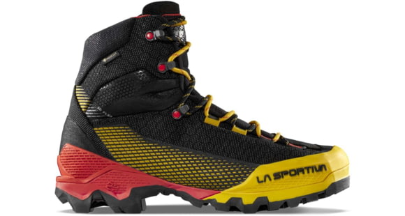 La Sportiva Aequilibrium ST GTX Mountaineering Boots - Men's, Black/Yellow, 38, 31A-999100-38