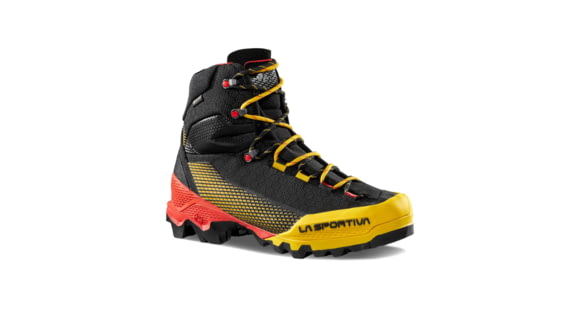 La Sportiva Aequilibrium ST GTX Mountaineering Boots - Men's, Black/Yellow, 45US, ZFMS098-K00Y00-45