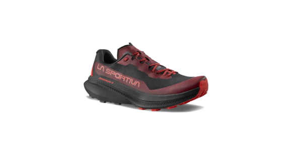 La Sportiva Prodigio 2 Road Running Shoes - Men's, Onyx/Mountain Red, 42.5US, ZFRS106-G19R24-42.5