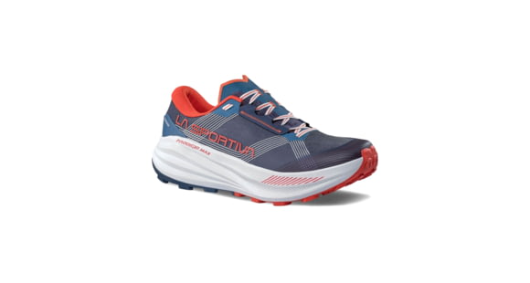 La Sportiva Prodigio Max Road Running Shoes - Men's, Night Sky/Mountain Red, 41.5US, ZFRS104-B46R24-41.5