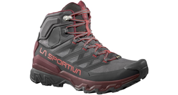 La Sportiva Ultra Raptor 3 Mid GTX Hiking Boots - Men's, Carbon/Redwood, 45EU, ZFHS109-G00R25-45
