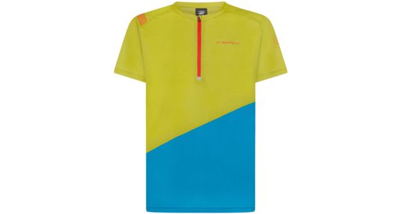 La Sportiva Limitless T-Shirt - Men's, Kiwi Neptune, Large, J91-713619-L