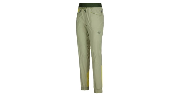 La Sportiva Mantra Pant - Women's, Tea/Green Banana, Medium, O62-730728-M