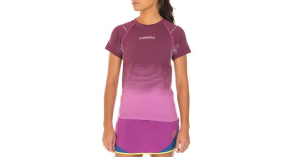 La Sportiva Medea T-Shirt - Women's, Purple/Plum, Extra Large, K51-500501-XL