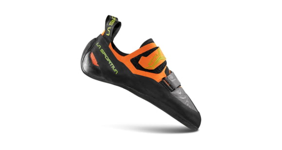 La Sportiva Mistral Climbing Shoes - Men's, Hawaiian Sun/Lime Punch, 37, ZFCS034-O08E29-37