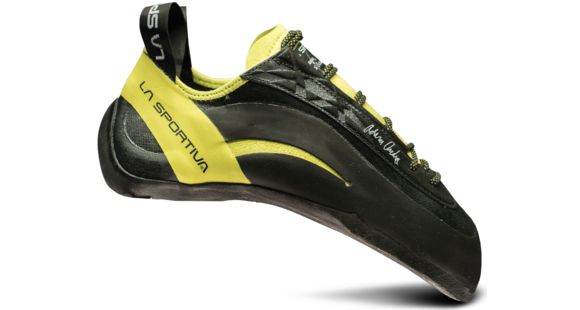 La Sportiva Miura XX Climbing Shoe - Men's, Black/Sulphur-42.5