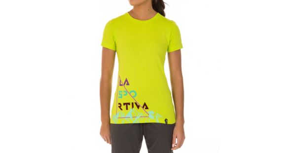 La Sportiva Mountain Is Home T-Shirt - Women's, Apple Green, Small, I79-705705-S