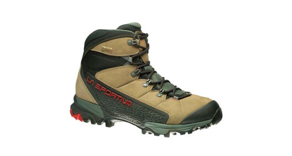 La Sportiva Nucleo High GTX Hiking Shoes - Men's, Taupe/Brick, 41, 14U-801305-41