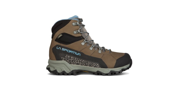 La Sportiva Nucleo High II GTX Hiking Shoes - Women's, Oak/Topaz, 42.5, Medium, 24Z-808624-42.5