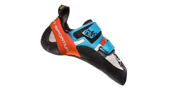 La Sportiva Otaki Climbing Shoes - Men's, Blue/Flame, 38, Medium, 10T-BF-38