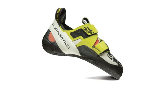 La Sportiva Otaki Climbing Shoes - Women's, Sulphur/Coral, 37, Medium, 10U-SC-37