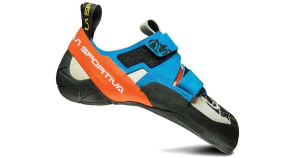 La Sportiva Otaki Climbing Shoes - Men's, Blue/Flame, 40.5, Medium, 10T-BF-40.5