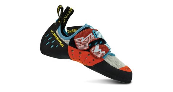 La Sportiva Oxygym Climbing Shoe - Women's-White/Coral-39