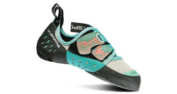 La Sportiva Oxygym Climbing Shoes - Women's, Mint/Coral, 37, 10O-609301-37