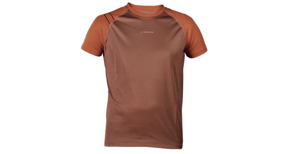 La Sportiva Peak T-Shirt - Men's, Rust/Red-X-Large