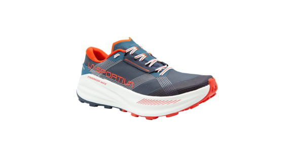 La Sportiva Prodigio Max Road Running Shoes - Men's, Night Sky/Mountain Red, 42 Euro, ZFRS104-B46R24-42