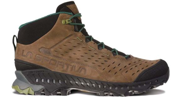 La Sportiva Pyramid GTX Hiking Shoes - Men's, Mocha/Forest, 42.5, Medium, 24H-807711-42.5