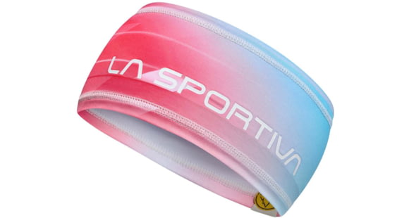 La Sportiva Racer Headband, Malibu Blue/Hibiscus, One Size, Y66-602402-1 SIZE