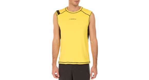 La Sportiva Rocket Tank - Men's, Yellow/Carbon, Small, J71-100900-S