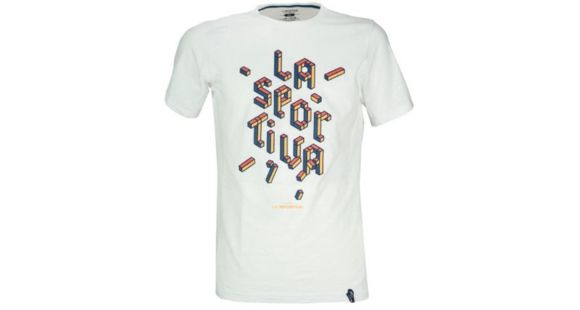 La Sportiva Rubik T-Shirt - Men's, White, Medium, H40-WH-M
