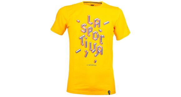 La Sportiva Rubik T-Shirt - Men's, Papaya-Medium