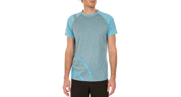 La Sportiva Santiago T-Shirt - Men's, Lake/Tropic Blue, Small, J78-607614-S