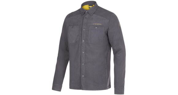 La Sportiva Setter Shirt Jacket - Men's, Carbon/Moss, Large, N90-900723-L