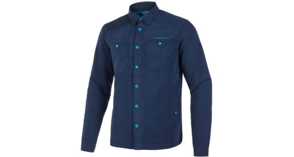 La Sportiva Setter Shirt Jacket - Men's, Night Blue, Small, N90-629629-S