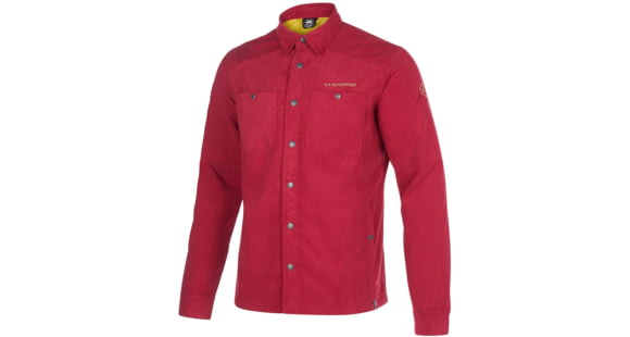 La Sportiva Setter Shirt Jacket - Men's, Sangria, Large, N90-320320-L