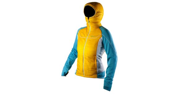 La Sportiva Siren Hoody - Women's-Malibu Blue/Yellow-X-Large