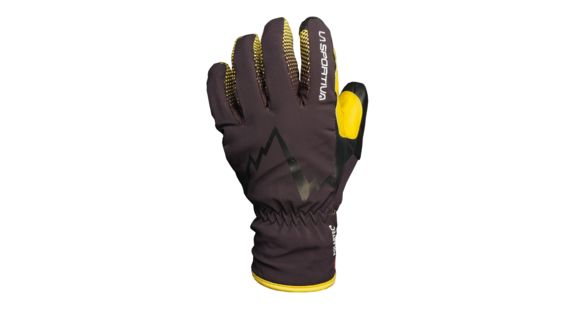 La Sportiva Skimo Glove - Men's, Black/Yellow-Large