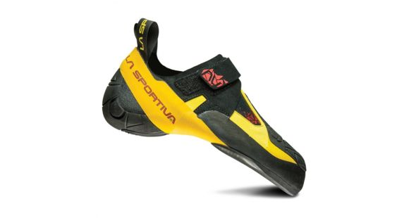 La Sportiva Skwama Climbing Shoe - Men's, Black Yellow, 33, 10S-BY-33