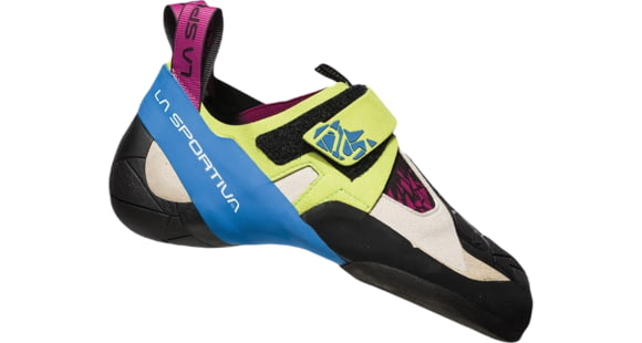 USED, La Sportiva Skwama Climbing Shoes - Women's, Apple Green/Cobalt Blue, 36, ZFCS012-E05B13-36