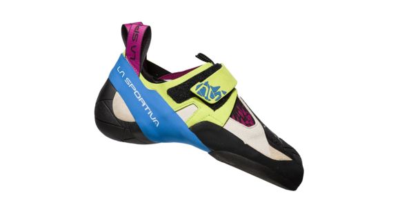 La Sportiva Skwama Climbing Shoes - Women's, Apple Green/Cobalt Blue, 41.5, Medium, 20I-705613-41.5