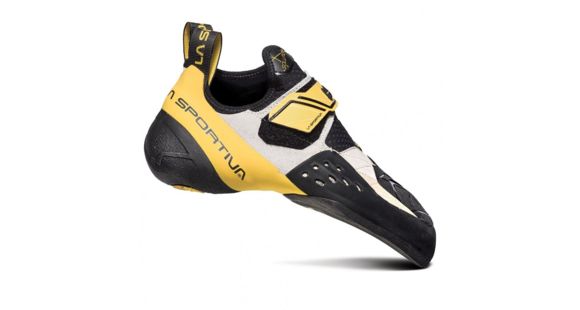 La Sportiva Solution Climbing Shoes - Men's, White/Yellow, 36, Medium, 20G-000100-36