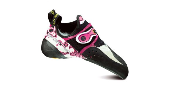 La Sportiva Solution Climbing Shoe - Women's, White/Pink, 35, 10J-WP-35