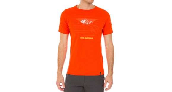 La Sportiva Soul Searching T-Shirt - Men's, Tangerine, Extra Large, H77-202202-XL