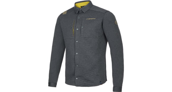 La Sportiva Spacer Shirt - Men's, Carbon/Moss, Extra Small, N88-900723-XS