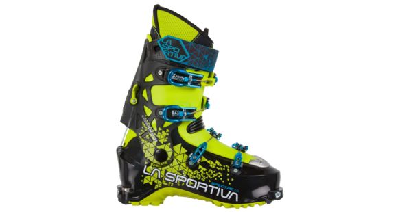 La Sportiva Spectre 2.0 Alpine Touring Boot - Men's, Black/Applegreen, 28, 29903