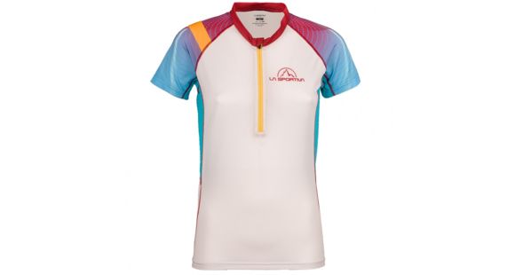 La Sportiva Speed T-Shirt - Women's, Berry/White, Small, K43-303000-S