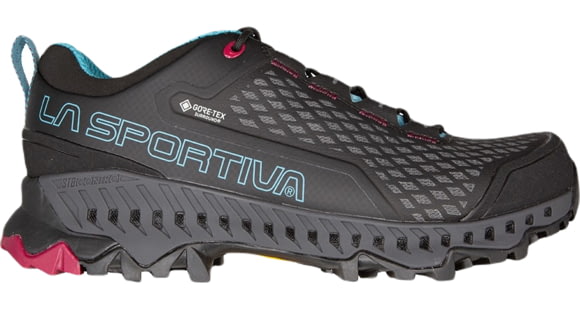 Open Box, Dealer Demo, La Sportiva Spire GTX Hiking Shoes - Women's, Black/Topaz, 39.5, ZFHS095-K00B24-39.5
