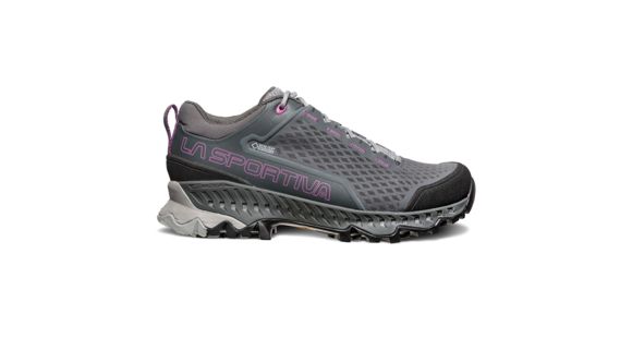La Sportiva Spire GTX Hiking/Backpacking Boots - Women's, Carbon/Purple, 36, 24C-900500-36