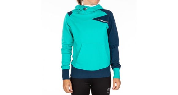 La Sportiva Squamish Hoody - Women's, Aqua/Opal, Large, I80-615618-L